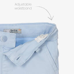 Dr. Kid-Голубые шорты из хлопкового твила | Childrensalon Outlet