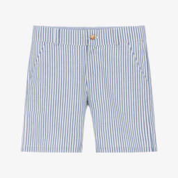 Dr. Kid-Boys Nautical Stripe Cotton Shorts | Childrensalon Outlet