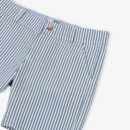 Dr. Kid-Boys Nautical Stripe Cotton Shorts | Childrensalon Outlet