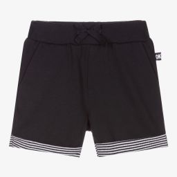 Dr. Kid-Boys Navy Blue Jersey Shorts | Childrensalon Outlet