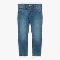 Dr. Kid-Boys Slim Blue Denim Trousers | Childrensalon Outlet