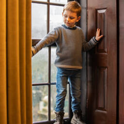 Dr. Kid-Boys Slim Blue Denim Trousers | Childrensalon Outlet