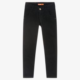 Dr. Kid-Girls Black Corduroy Trousers | Childrensalon Outlet