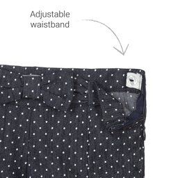 Dr. Kid-Girls Blue Cotton Shorts | Childrensalon Outlet