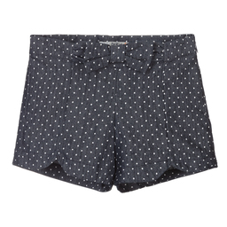 Dr. Kid-Girls Blue Cotton Shorts | Childrensalon Outlet