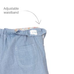 دكتور كيد-Girls Blue Dungaree Shorts | Childrensalon Outlet