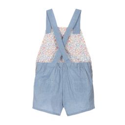 دكتور كيد-Girls Blue Dungaree Shorts | Childrensalon Outlet