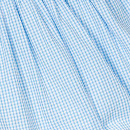 Dr. Kid-Girls Blue & White Gingham Check Dress | Childrensalon Outlet