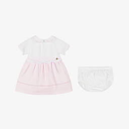 Dr. Kid-Girls Delicate Pink Knit Dress | Childrensalon Outlet