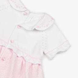 Dr. Kid-Girls Delicate Pink Knit Dress | Childrensalon Outlet