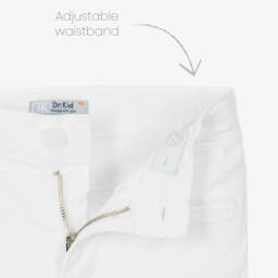 Dr. Kid-Элегантные белые брюки стрейч для девочек | Childrensalon Outlet