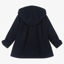 دكتور كيد-معطف هودي لون كحلي للبنات | Childrensalon Outlet