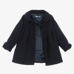 دكتور كيد-معطف هودي لون كحلي للبنات | Childrensalon Outlet