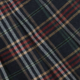 Dr. Kid-Girls Navy Tartan Pleated Skirt | Childrensalon Outlet