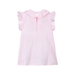 Dr. Kid-Girls Pink Check Blouse | Childrensalon Outlet