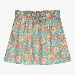 Dr. Kid-Girls Pink Liberty Print Skirt | Childrensalon Outlet