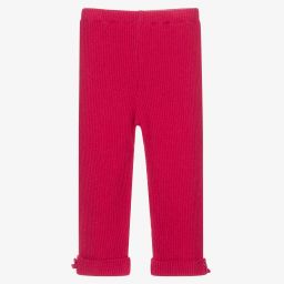 Dr. Kid-Girls Pink Wool Blend Leggings | Childrensalon Outlet