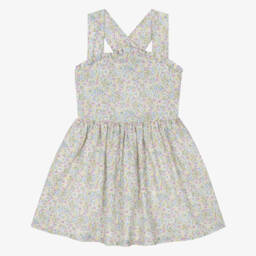 Dr. Kid-Girls Spring Blossom Cotton Frock | Childrensalon Outlet