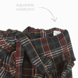 Dr. Kid-Girls Tartan Cotton Pinafore | Childrensalon Outlet