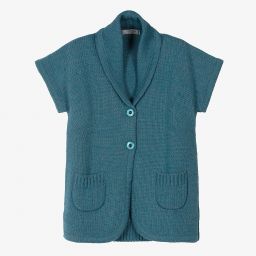 Dr. Kid-Girls Wool Blend Cardigan | Childrensalon Outlet