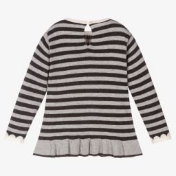 Dr. Kid-Grey Wool Blend Tunic Top | Childrensalon Outlet