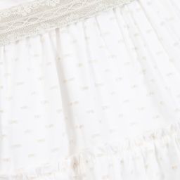 Dr. Kid-Кремовое хлопковое платье | Childrensalon Outlet