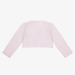 Dr. Kid-Pink Knitted Baby Cardigan | Childrensalon Outlet