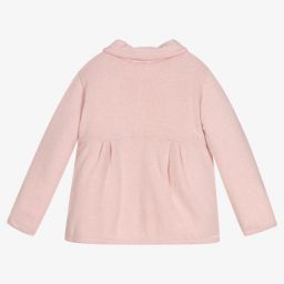 Dr. Kid-Pink Knitted Pram Coat | Childrensalon Outlet