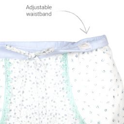 Dr. Kid-White & Blue Floral Shorts | Childrensalon Outlet