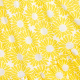 Dr. Kid-Yellow & Blue Floral Skirt | Childrensalon Outlet