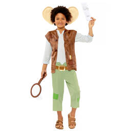 دريس أب باي ديزاين-زي تنكري BFG جيرسي لون أخضر وبني | Childrensalon Outlet