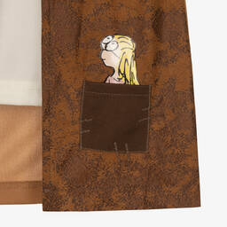 دريس أب باي ديزاين-زي تنكري BFG جيرسي لون أخضر وبني | Childrensalon Outlet