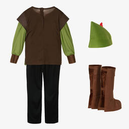 Dress Up by Design-Green & Brown Robin Hood Costume | Childrensalon Outlet