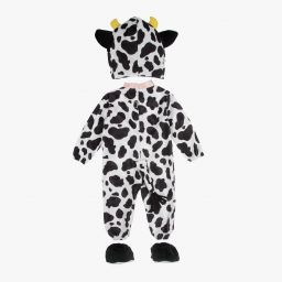 دريس أب باي ديزاين-زي بقرة لون أبيض وأسود للأطفال | Childrensalon Outlet