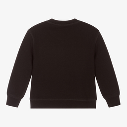 ديسكوارد2-Black Cotton Sweatshirt | Childrensalon Outlet