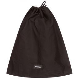 Dsquared2-Black Logo Belt Bag (24cm) | Childrensalon Outlet