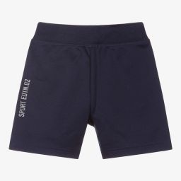 ديسكوارد2-Blue Logo Tape Shorts | Childrensalon Outlet