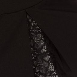 ديسكوارد2-Girls Black Jersey Dress | Childrensalon Outlet