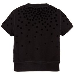 Dsquared2-Girls Velvet Spot Sweatshirt | Childrensalon Outlet