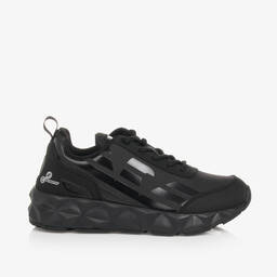 EA7 Emporio Armani-Black Ultimate C2 Kombat Trainers | Childrensalon Outlet