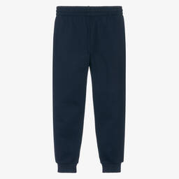 EA7 Emporio Armani-Синие хлопковые джоггеры EA7 | Childrensalon Outlet