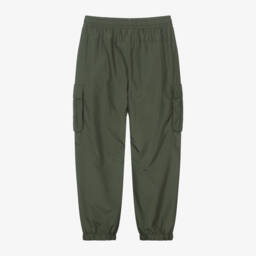 EA7 Emporio Armani-Зеленые брюки карго хаки для мальчиков | Childrensalon Outlet