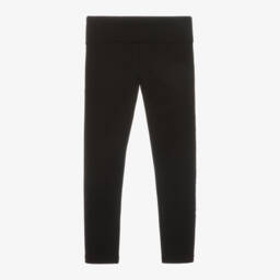 EA7 إمبوريو أرماني-ليقنز قطن لون أسود للبنات | Childrensalon Outlet