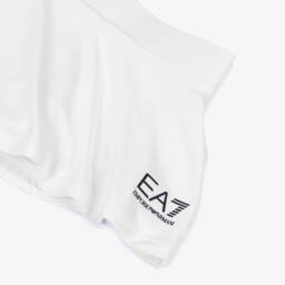 EA7 Emporio Armani-Girls White Performance Tennis Skort | Childrensalon Outlet