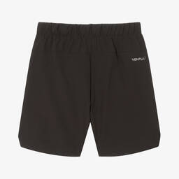 EA7 Emporio Armani-Teen Boys Grey Logo Sports Shorts | Childrensalon Outlet