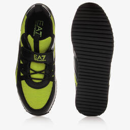 EA7 Emporio Armani-Зеленые кроссовки для подростков | Childrensalon Outlet