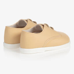 Early Days-Бежевые пинетки для малышей | Childrensalon Outlet