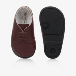 Early Days-Boys Chestnut Lace-Up Walkers | Childrensalon Outlet