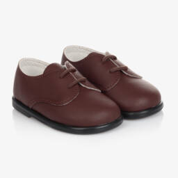 Early Days-Boys Chestnut Lace-Up Walkers | Childrensalon Outlet