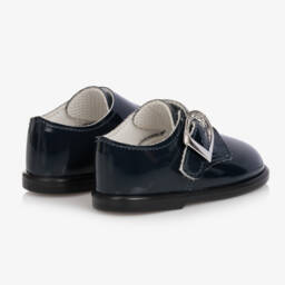 Early Days-Boys Classic Navy Walker Shoes | Childrensalon Outlet